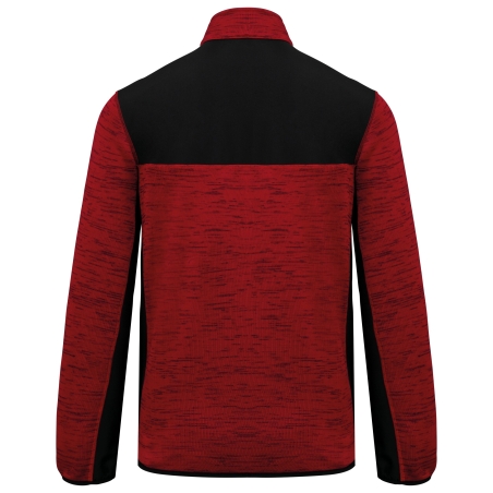 Veste softshell recyclée polytricot homme Noir – WK. Designed To Work – vue 2
