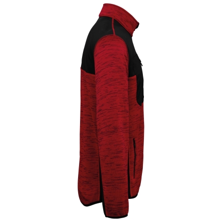 Veste softshell recyclée polytricot homme Noir – WK. Designed To Work – vue 3