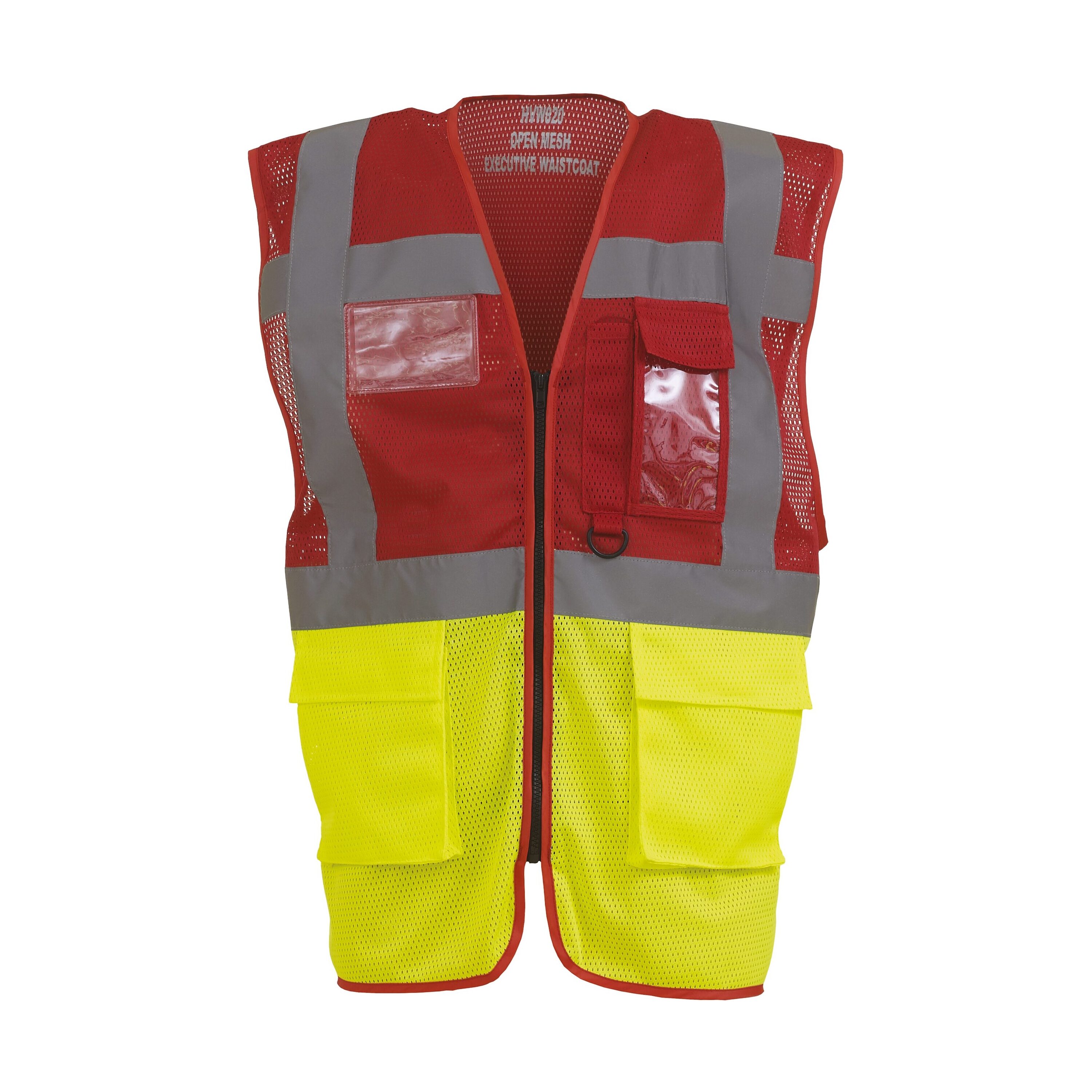 Gilet haute visibilité orange Yoko Management – Label Blouse
