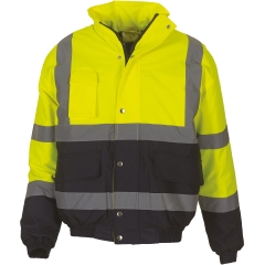 Blouson haute visibilité bicolore jaune/marine Yoko