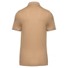 Polo Day To Day contrasté manches courtes homme Camel / Noir – WK. Designed To Work – vue 2