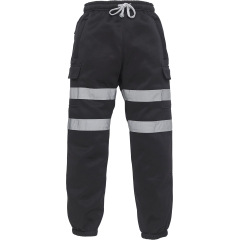 Pantalon de jogging haute visibilité Yoko – Noir