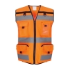 Gilet haute visibilité Rip Stop Orange Yoko – Classe 2