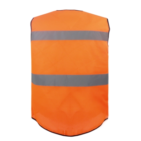 Gilet haute visibilité rip stop Orange – vue 2
