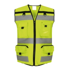 Gilet haute visibilité Ripstop Jaune – Yoko