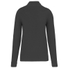 Polo manches longues Gris (Dark Grey) WK. Designed To Work – vue 2