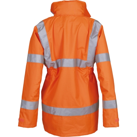 Veste haute visibilité Management femme Orange – Yoko – vue 2