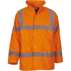 Parka Haute Visibilité Orange Yoko – ISO 20471 Cat. 3