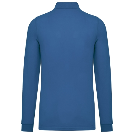 Polo manches longues homme Bleu WK. Designed To Work – 200 g/m² – vue 2