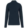 Polo manches longues homme Marine – WK. Designed To Work – vue 2