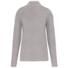 Polo manches longues homme Gris (Oxford Grey) – WK. Designed To Work – vue 2