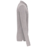 Polo manches longues homme Gris (Oxford Grey) – WK. Designed To Work – vue 3