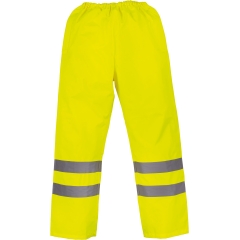 Surpantalon haute visibilité imperméable Jaune fluo – Yoko