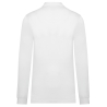 Polo Manches Longues Homme Blanc WK. Designed To Work – vue 2