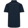 Blouse de travail polycoton boutons-pression Marine – WK. Designed To Work – vue 2