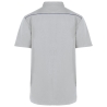 Blouse de travail polycoton boutons-pression Gris WK. Designed To Work – vue 2