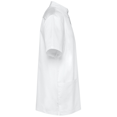 Blouse de travail blanche boutons-pression homme WK. Designed To Work – vue 3