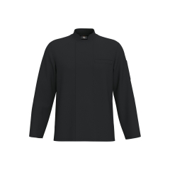 Veste de cuisine écoresponsable manches longues Noir – WK. Designed To Work (WK511)