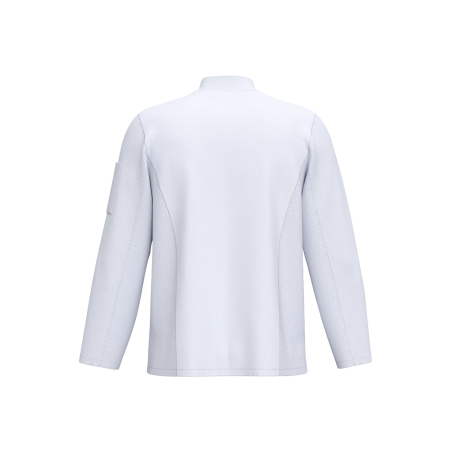 Veste de cuisine écoresponsable manches longues WK. Designed To Work – Blanc – vue 2