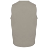 Gilet Multipoches Polycoton Beige Unisexe WK. Designed To Work – vue 2