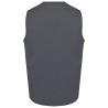 Gilet Multipoches Polycoton Gris convoy Unisexe WK. Designed To Work – vue 2