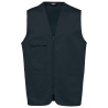 Gilet Multipoches Polycoton Unisexe Marine – WK. Designed To Work