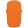 Gilet Multipoches Polycoton Unisexe Orange – WK. Designed To Work – vue 2