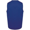Gilet Multipoches Polycoton Bleu Royal Unisexe WK. Designed To Work – vue 2