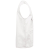Gilet Multipoches Polycoton Blanc Unisexe WK. Designed To Work – vue 3
