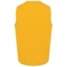 Gilet Multipoches Polycoton Jaune Unisexe WK. Designed To Work – vue 2