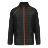 Veste Day To Day Bi-matière Unisexe Orange WK. Designed To Work