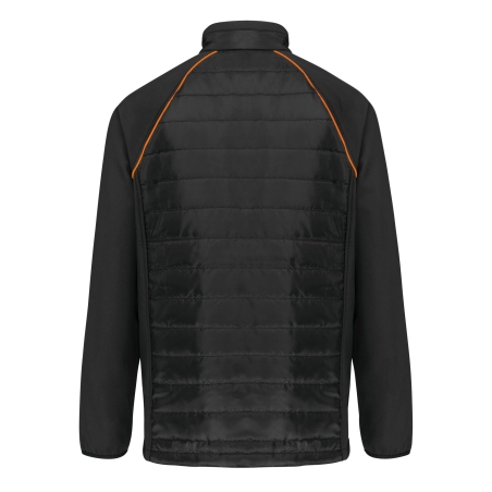 Veste Day To Day Bi-matière Unisexe Orange WK. Designed To Work – vue 2