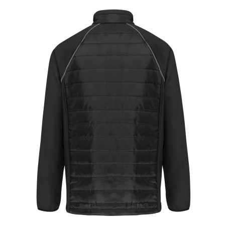 Veste Day To Day Bi-matière Softshell Unisexe Noir – WK. Designed To Work – vue 2