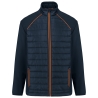 Veste Day To Day Bi-matière Unisexe Jaune/Marine WK. Designed To Work
