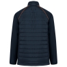 Veste Day To Day Bi-matière Unisexe Jaune/Marine WK. Designed To Work – vue 2