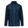 Veste Day To Day Bi-matière Unisexe Bleu Marine WK. Designed To Work