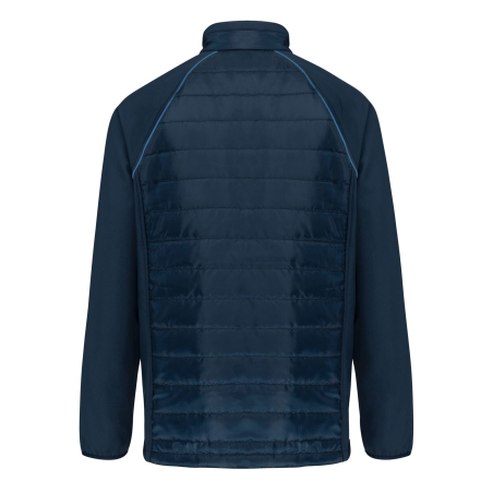 Veste Day To Day Bi-matière Unisexe Bleu Marine WK. Designed To Work – vue 2