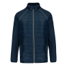 Veste Day To Day Bi-matière Unisexe Gris WK. Designed To Work