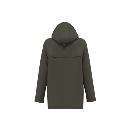 Veste de pluie unisexe Vert Kaki WK. Designed To Work – vue 2