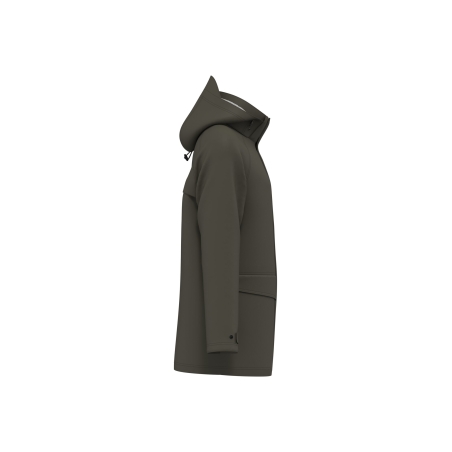 Veste de pluie unisexe Vert Kaki WK. Designed To Work – vue 3
