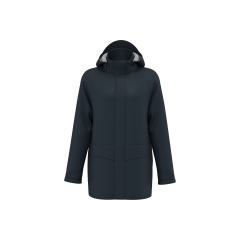 Veste de pluie unisexe Marine WK. Designed To Work