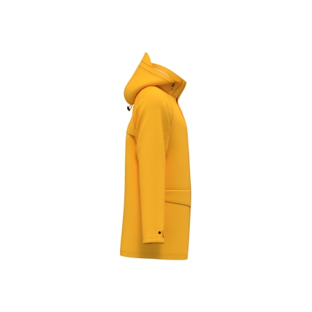 Veste de pluie unisexe jaune WK. Designed To Work – EN343 – vue 3