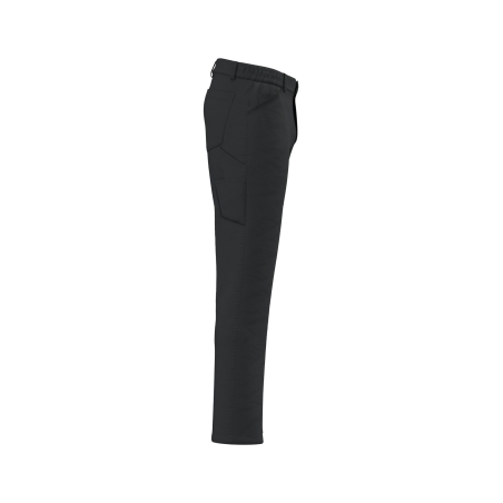 Pantalon de travail stretch coton noir unisexe WK. Designed To Work – vue 3