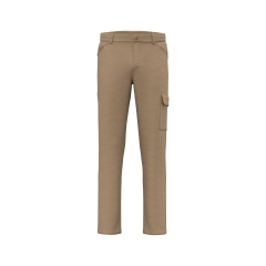 Pantalon stretch coton unisexe Marron – WK. Designed To Work