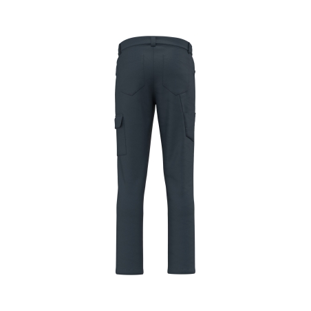 Pantalon stretch coton marine unisexe WK. Designed To Work – vue 2