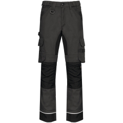Pantalon de travail performance recyclé homme Gris foncé / Noir – WK. Designed To Work