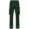Pantalon de travail Performance Recyclé Homme Vert forêt / Noir – WK. Designed To Work – vue 2