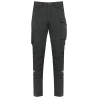 Pantalon de travail stretch multipoches gris WK. Designed To Work