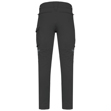 Pantalon de travail stretch multipoches gris WK. Designed To Work – vue 2