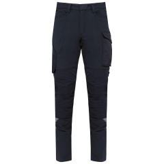 Pantalon léger stretch multipoches Marine – WK. Designed To Work